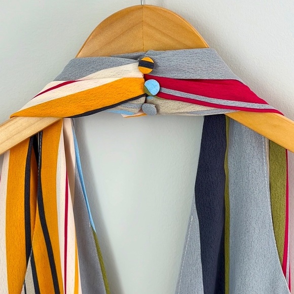 Lulu's Esplanade Drape Front Halter Maxi Dress Size: XS - Picture 12 of 15